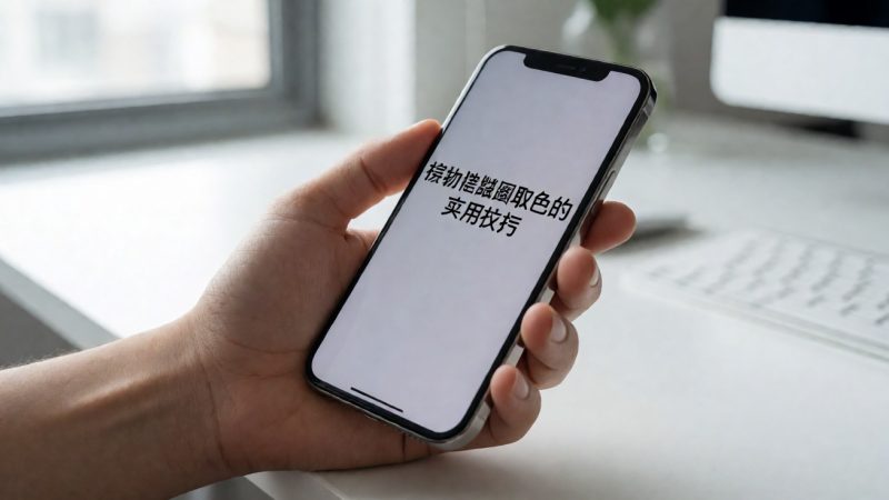 移动端截图取色的实用技巧 配图